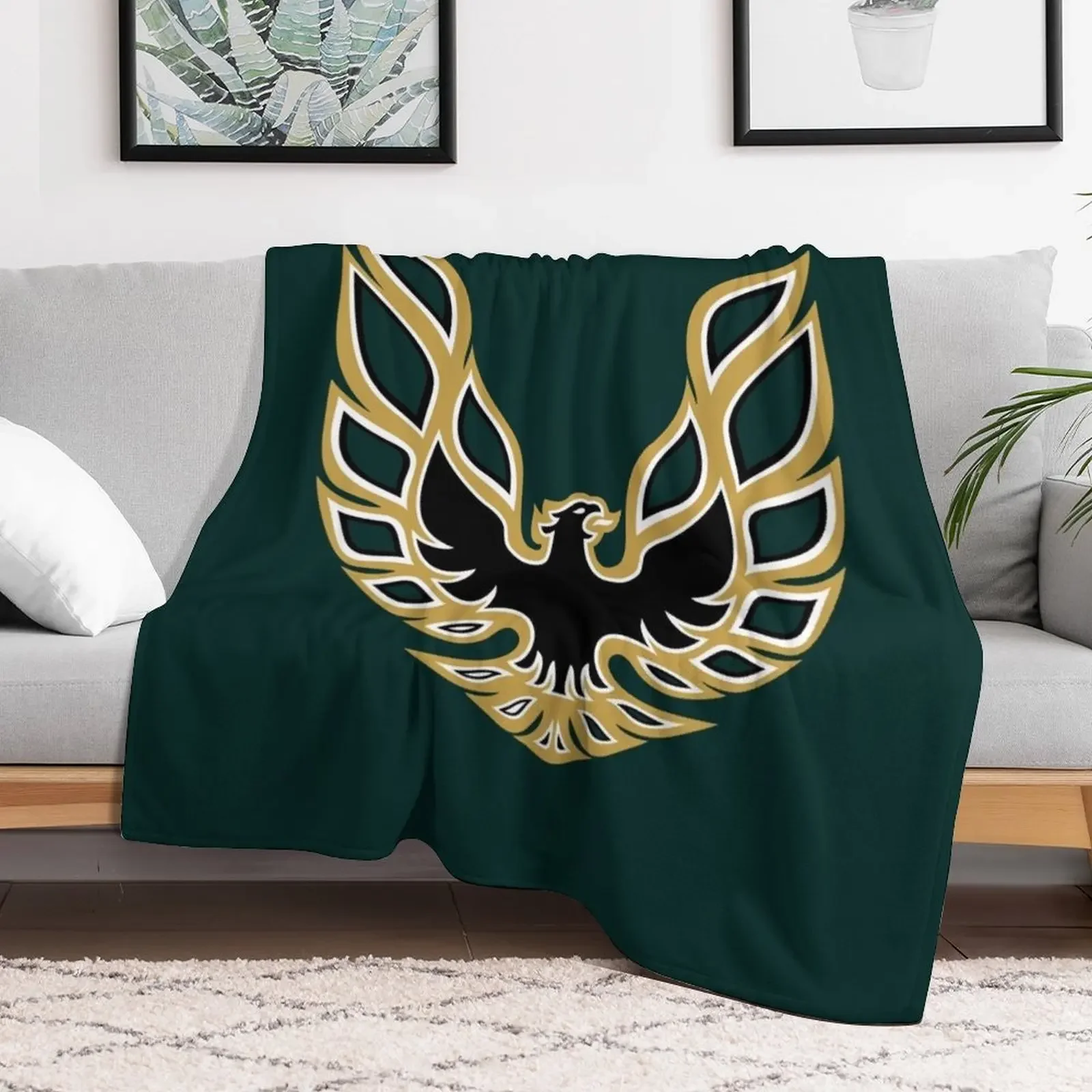 Trans Am Firebird Logo Cotton Plus Throw Blanket Ultra Soft Flannel Fleece Blanket for All Seasons