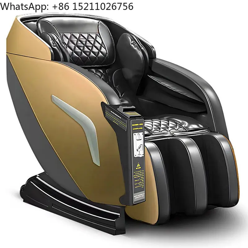 Zero Gravity Full Body Leather Smart Shiatsu Electric Massage Chair CE Certified Timing Control Coin Cash VD-M01