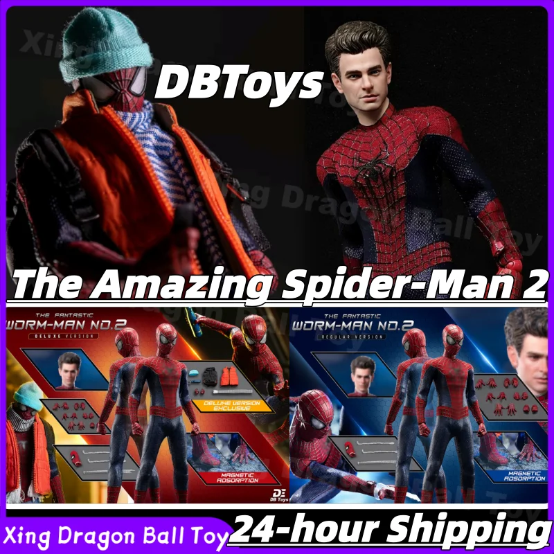 

DBToys & 6in Studio The Amazing Spider-Man 2 Andrew Garfield WORM-MAN NO.2 Spider-Man 1/12 Cloth Outfit Movable Action Figure