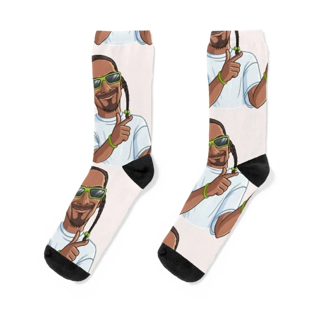

Snoop dog pose Socks Hiking boots sports and leisure Novelties Women's Socks Men's