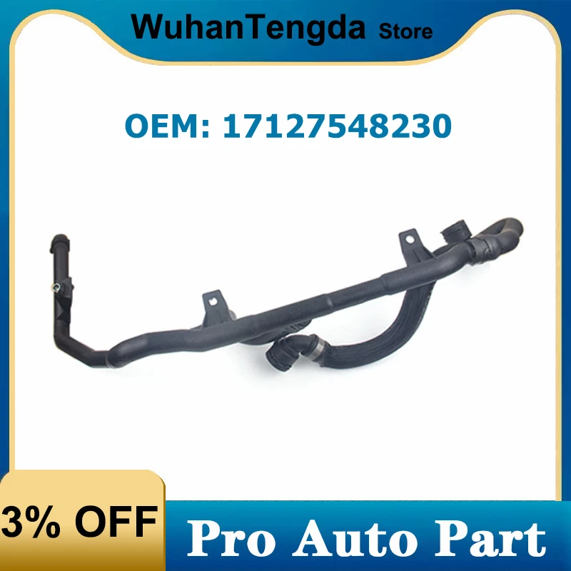 

17127548230 Thermostat Heating Device Return Pipe Line Water Tank Radaitor Hose for BMW E92 335i E91 E92 E93