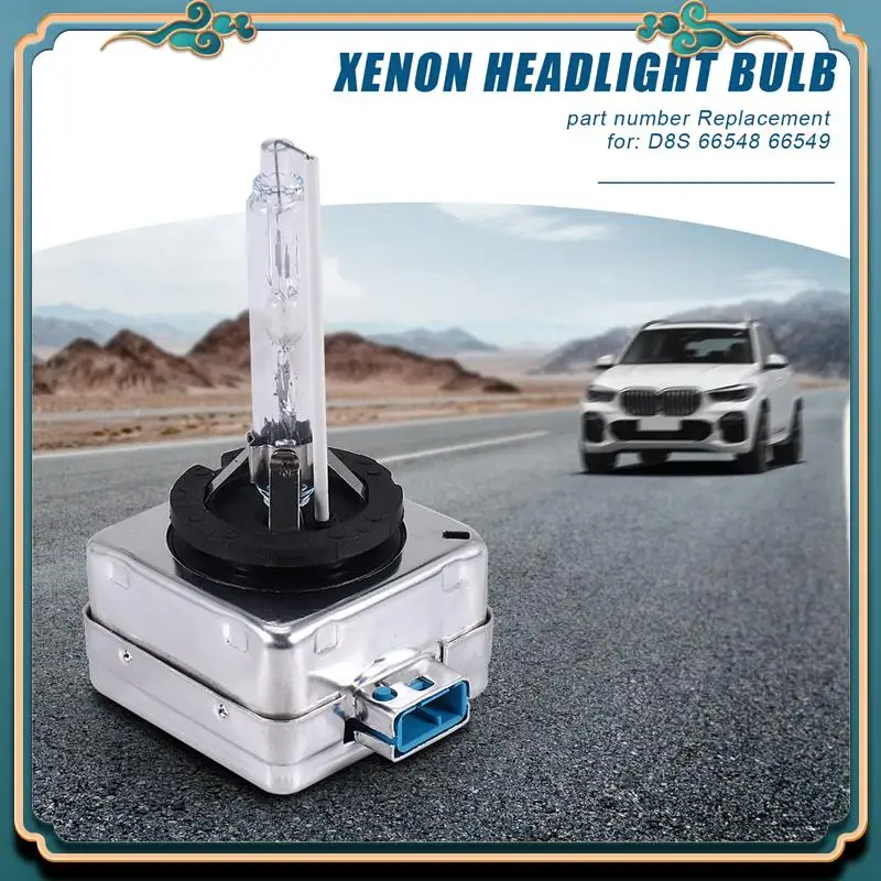 Latest 2X D8S 6000K New Xenon HID Headlight Bulbs Set 66548 66549 For Beetle Touareg Kia Forte Ford Focus Hyundai Santa Fe