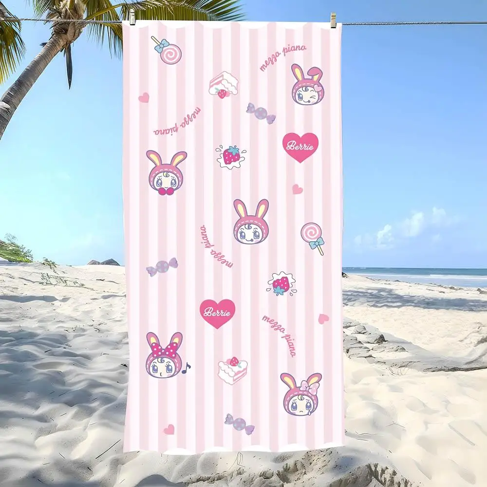 Toalla de playa extragrande Sweet M-Mezzo PianoS, toalla de playa súper absorbente y suave para hombres y mujeres