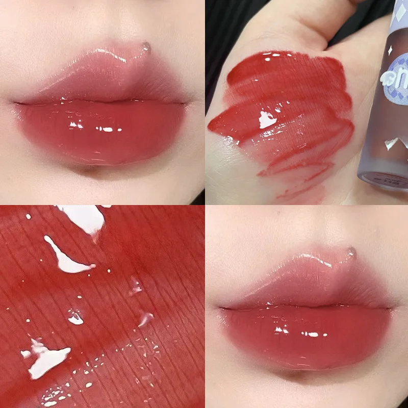 Lip Gloss e Lip Gloss, Yushulip Gloss, Lacquer Mirror, Water Light