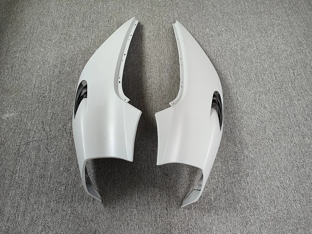 For 720S to 765LT Carbon Fiber Body Kit Exposed Carbon Front Fender and Mudguard Parts