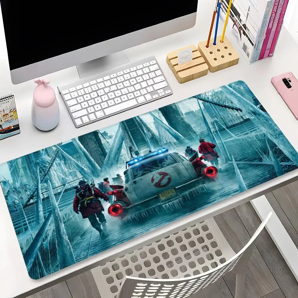 Ghostbusters Frozen Empire Mouse Pad Gaming Locking Edge Big Computer Trendy Gamer Large Rubber Art Mousepad Laptop Desk Mat