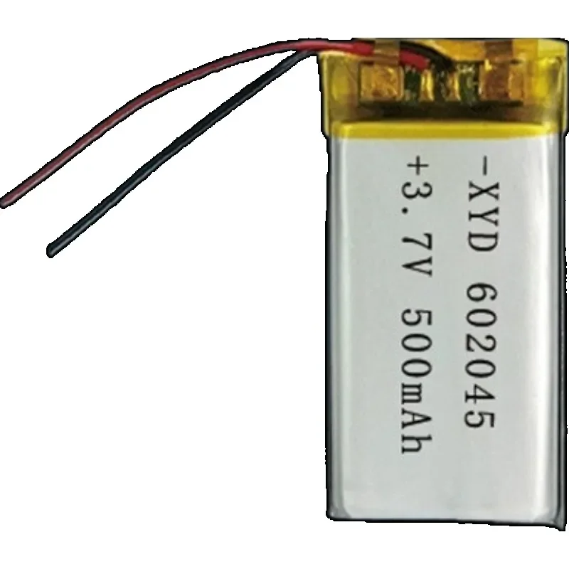 New  3.7V 500mAh Lipo Rechargeable Battery 602045 For MP3 GPS Bluetooth Recorder Headset Camera Smart Watch Bracelet
