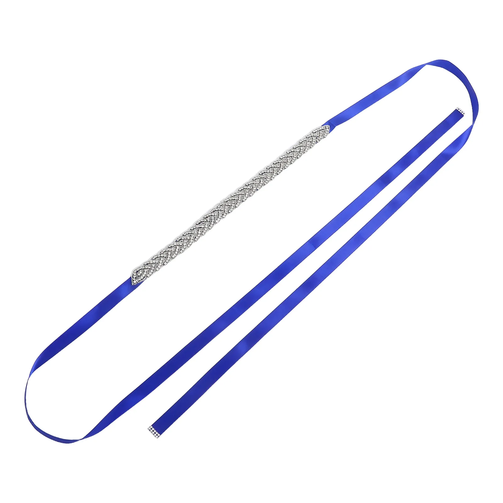 

Elegant Wedding Waist Women Bridal Sash Dress Belt Strip Formal Gowns Accessories Bridesmaid Bride Soft Adjustable Buckle