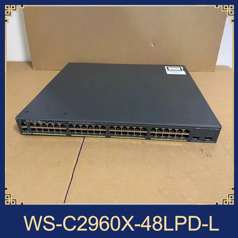 1pcs switch  WS-C2960X-48LPD-L