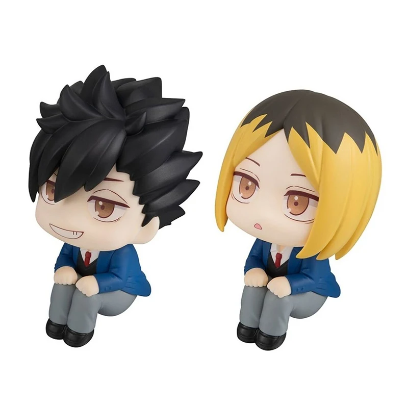 

Anime Cute Haikyuu Nendoroid Figure Mini Kozume Kenma Tetsurou Kuroo Action Figure Look Up Doll PVC Collection Toys for Kid Gift