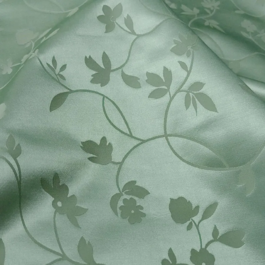 Silk Jacquard Satin Fashion Fabric