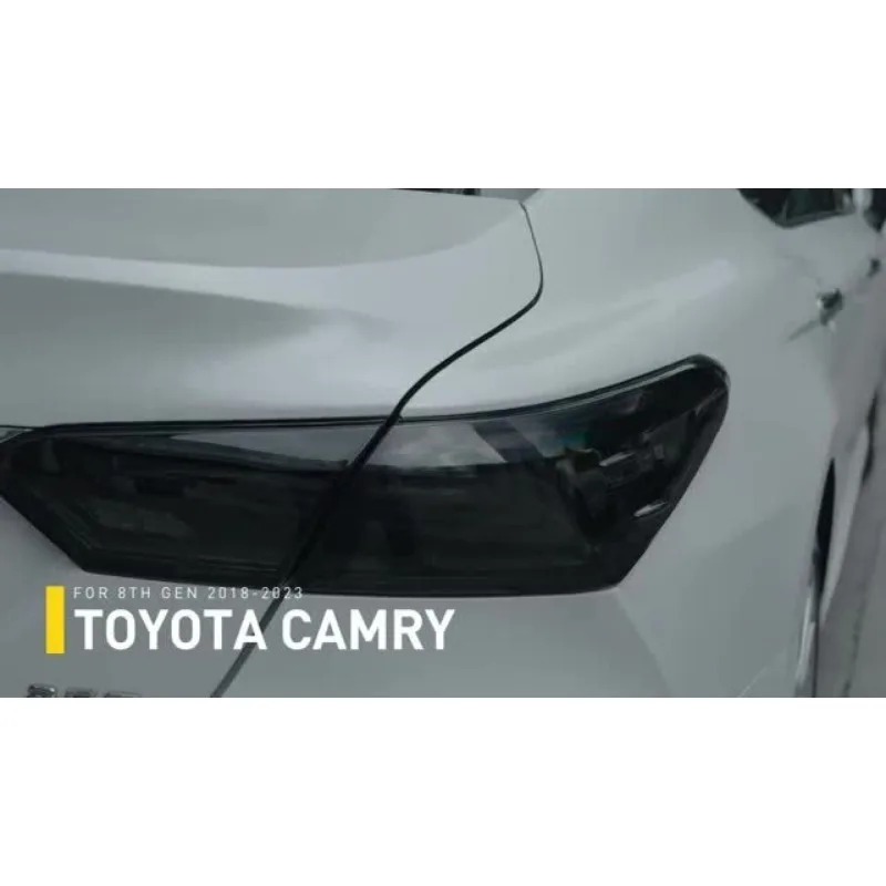 RGB Multicolor LED Tail Lights For Toyota Camry 2018-2024 Rear Lamps Assembly with App Control Dynamic Sequential Light Show