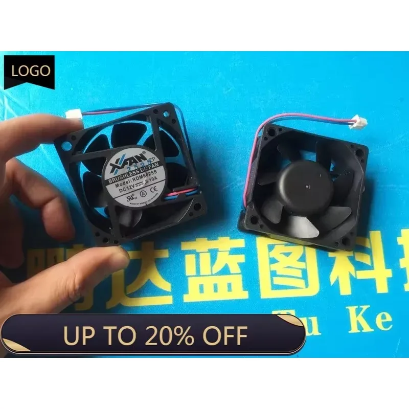 pa 60*60*25MM  Mute Original Xfan Xinruilian Rdm6025s 12V 6cm 6025 Chassis Cooling Fan