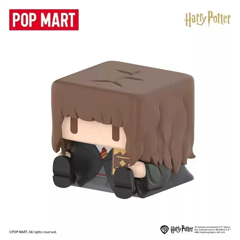 POP MART แฮร์รี่ พอตเตอร์ POP CUBE-3 ซีรีส์ กล่องสุ่ม ของตกแต่งน่ารัก ฟิกเกอร์ ของประดับตกแต่งบ้าน โมเดลตั้งโต๊ะ ตุ๊กตาสำหรับเด็กผู้หญิง