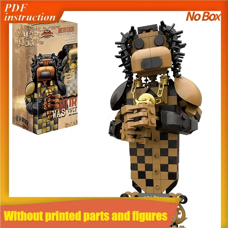 

Рождество Snoop Dogg, официально лицензированный тотем в стиле хип-хоп, собачья художественная кирпич, строительные блоки, ограниченное коллекционное издание, игрушка на Рождество