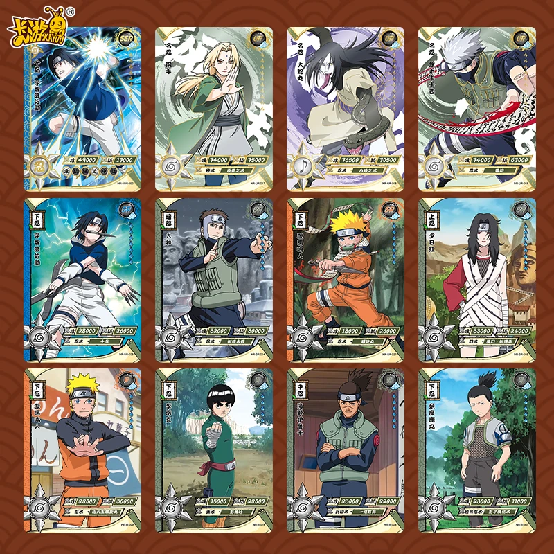 KAYOU Naruto Tier2.5 Wave1 Display 36 Booster Boxes 50 Packs Collection Cards Anime For Children's Gifts