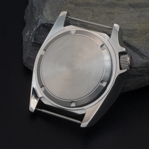 Imagen 2 del producto Cubierta trasera sellada impermeable de acero inoxidable sólido compatible con tortuga abulón Tunas enlatadas SKX007 009 SPB185/187 herramienta de reparación de caja de reloj