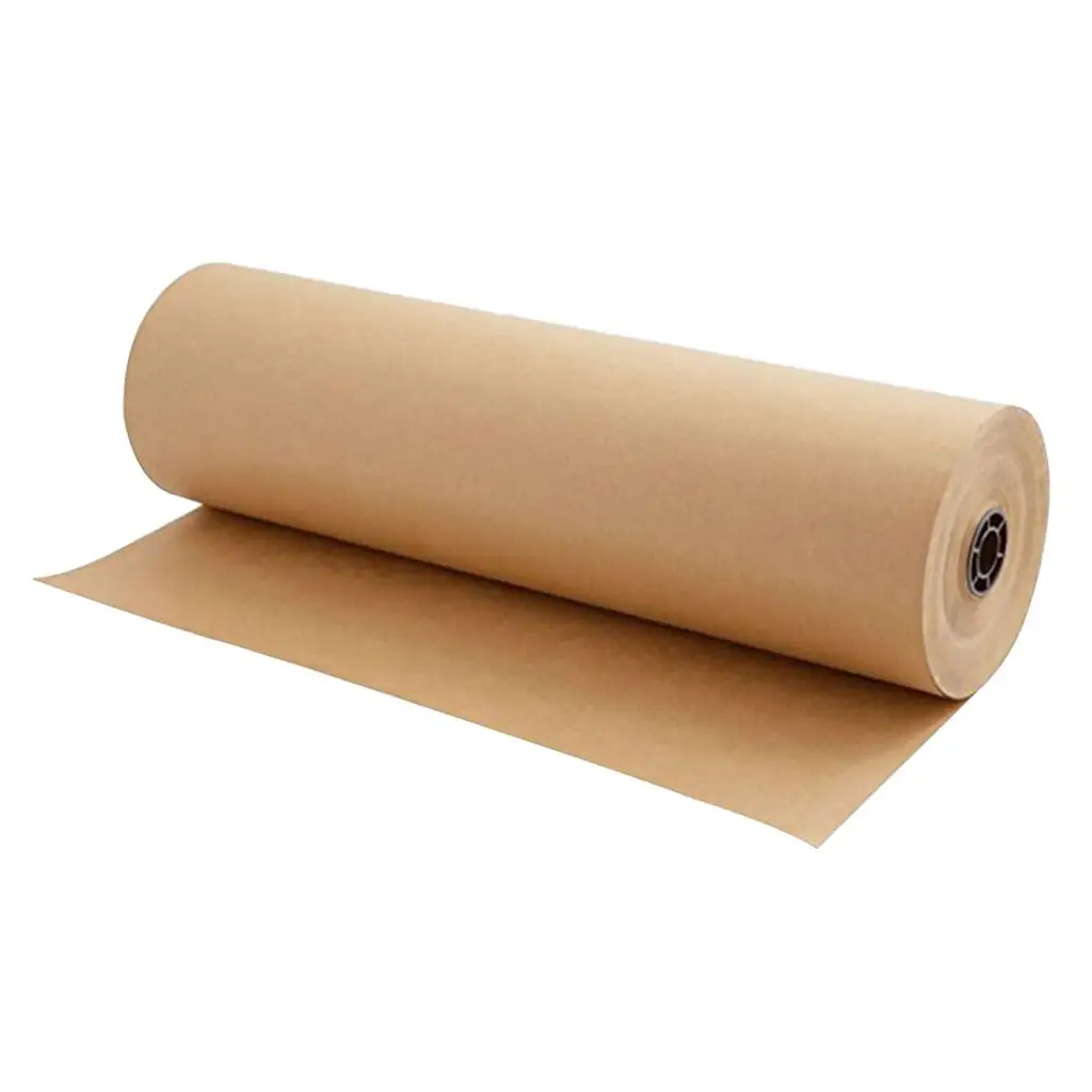 30 Meters Brown Kraft Wrapping Paper Roll for Wedding Birthday Party Gift Wrapping Parcel Packing Art Craft 30cm