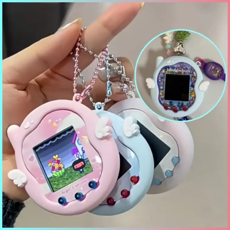 

New Cute Angel Water Series Tamagotchi Silicone Protective Shell Anti Drop Uni Protective Shell Y2k Girl Anime Peripheral Toy