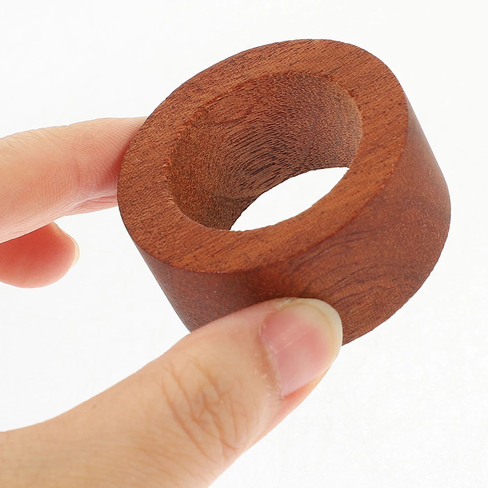 

5pcs Wooden Rings Natural Wood Texture Rustic Holder For Table Decor Towel Household Supply Wood Ring Farmhouse Rings Country