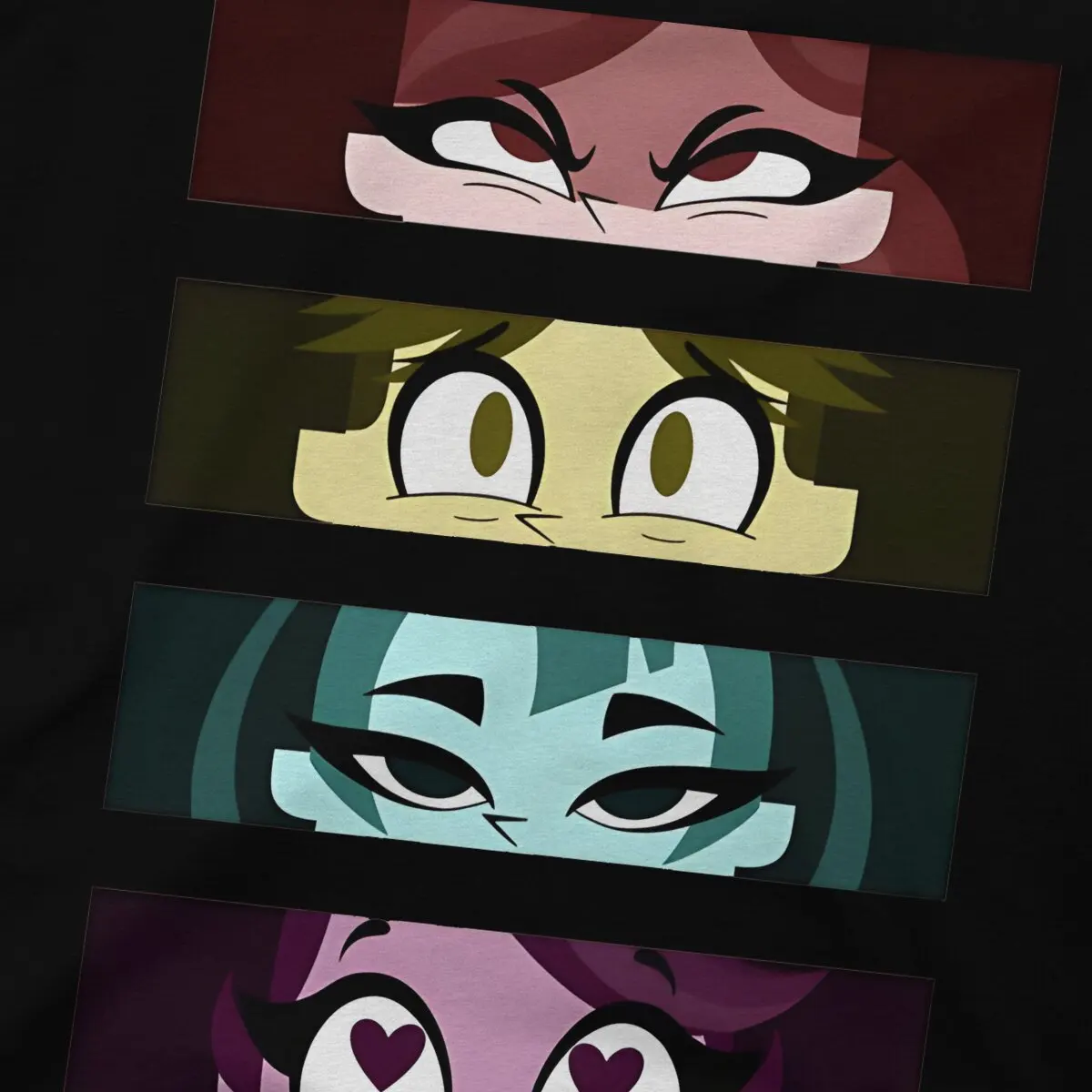 Total Drama Island Animation Series Anime Team Amazon TDWT Cotton T Shirt Vintage Fashion Men\'s Tshirt O-Neck Streetwear