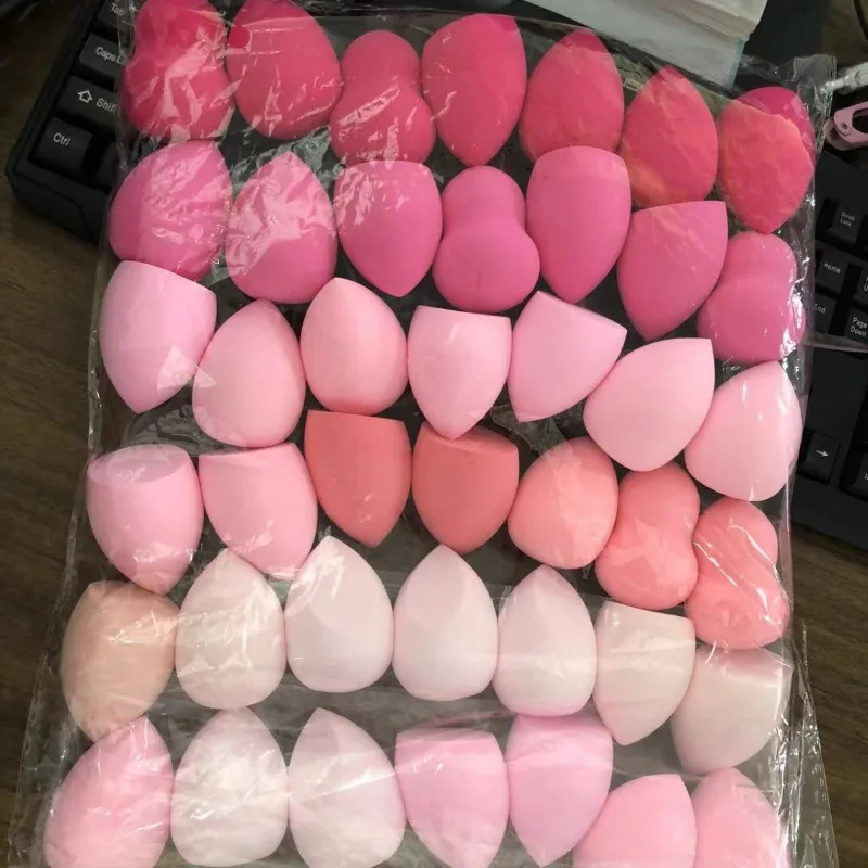 10/20/50 PCS Gourd Cosmetic Sponge Wet and Dry Smear-Proof Makeup Sponge Puff Beauty Tool Super Soft Professional Makeup Tool