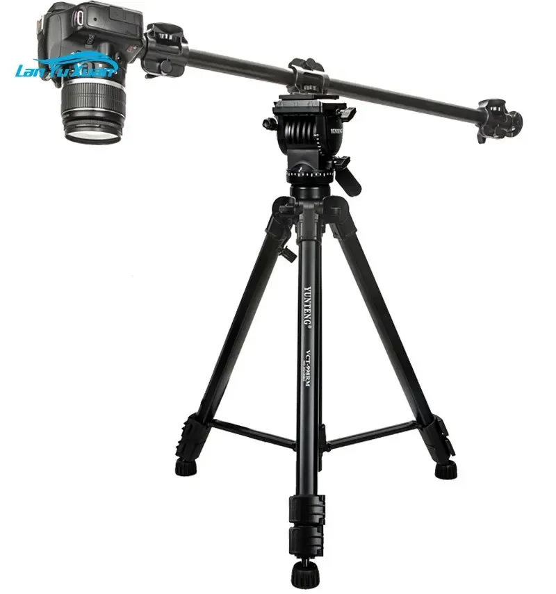 حامل ثلاثي القوائم من Yunteng Vct 998 ملحقات كاميرا احترافية من الألومنيوم