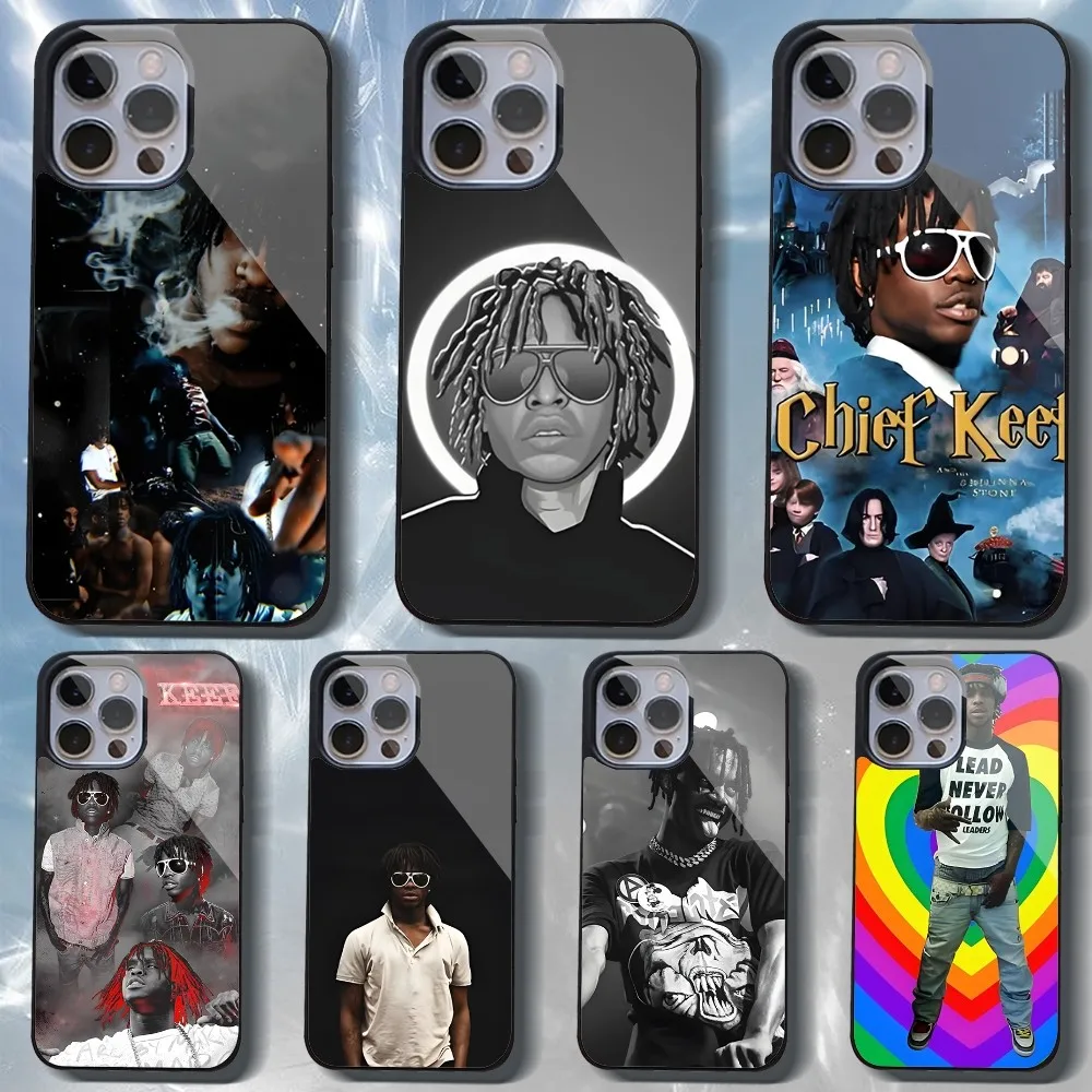 

Rapper Chief Keef Phone Case For IPhone 16 15 14 13 Pro Max 11 12 Mini Alex Mirror For Magsafe Wireless Charging Cover