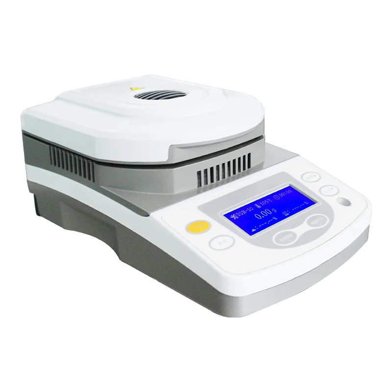 Rapid analysis and automatic detection of water content in tea, wood, grain and grain by new halogen moisture analyzer