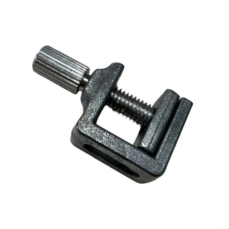   Manual String Instrument Repair Clamp with Knurled Screw Control for Side and Back Alignment in Tight Work Areas