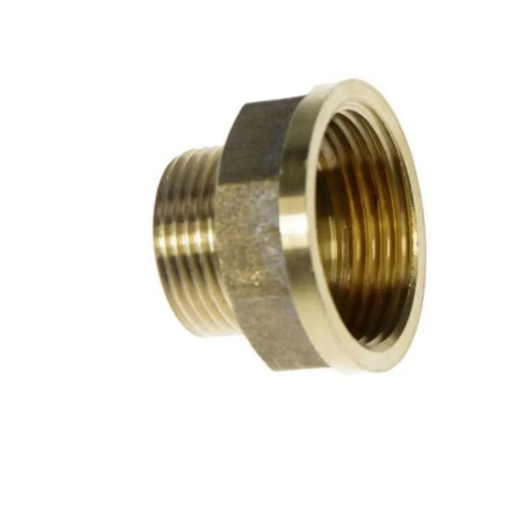 Ottone 1 "Femmina x 3/4" Maschio BSPP Connection Boccola Adapter Reducer