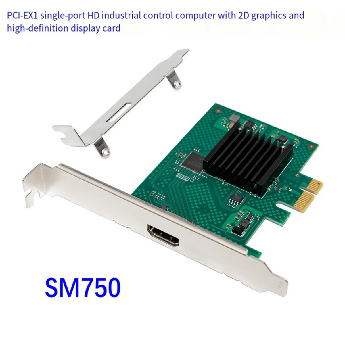 

2025 + PCIE X1 на один порт, совместимый со встроенным изображением, мультимедийная 2D-видеокарта, чип сетевой карты SM750