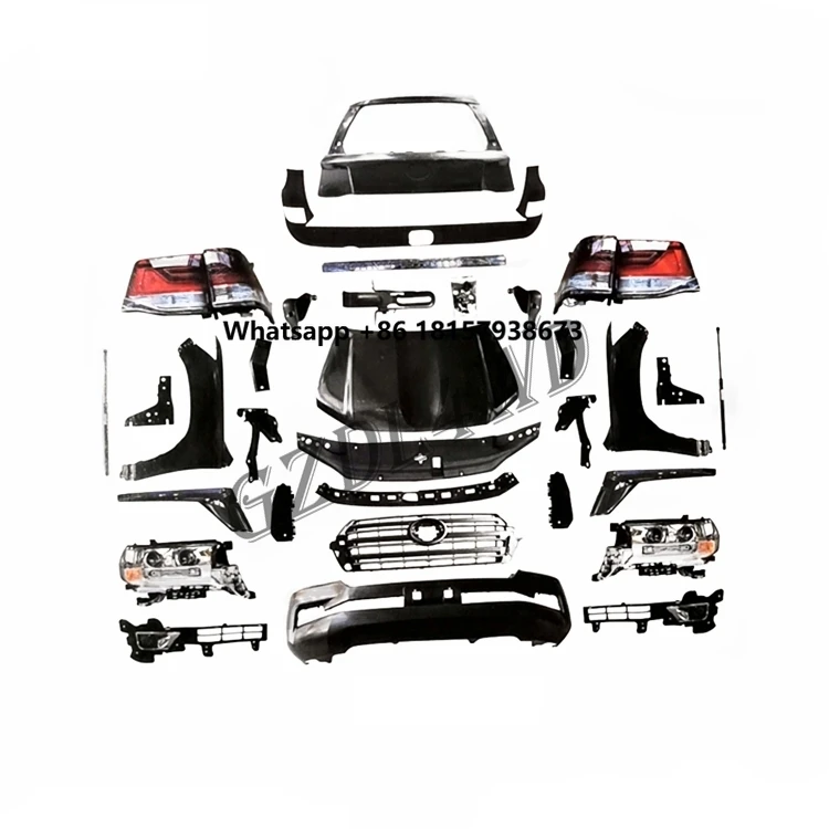

Facelift Body Kits for Land Cruiser Prado 200 08 15 Upgrade to 2016+ FJ200