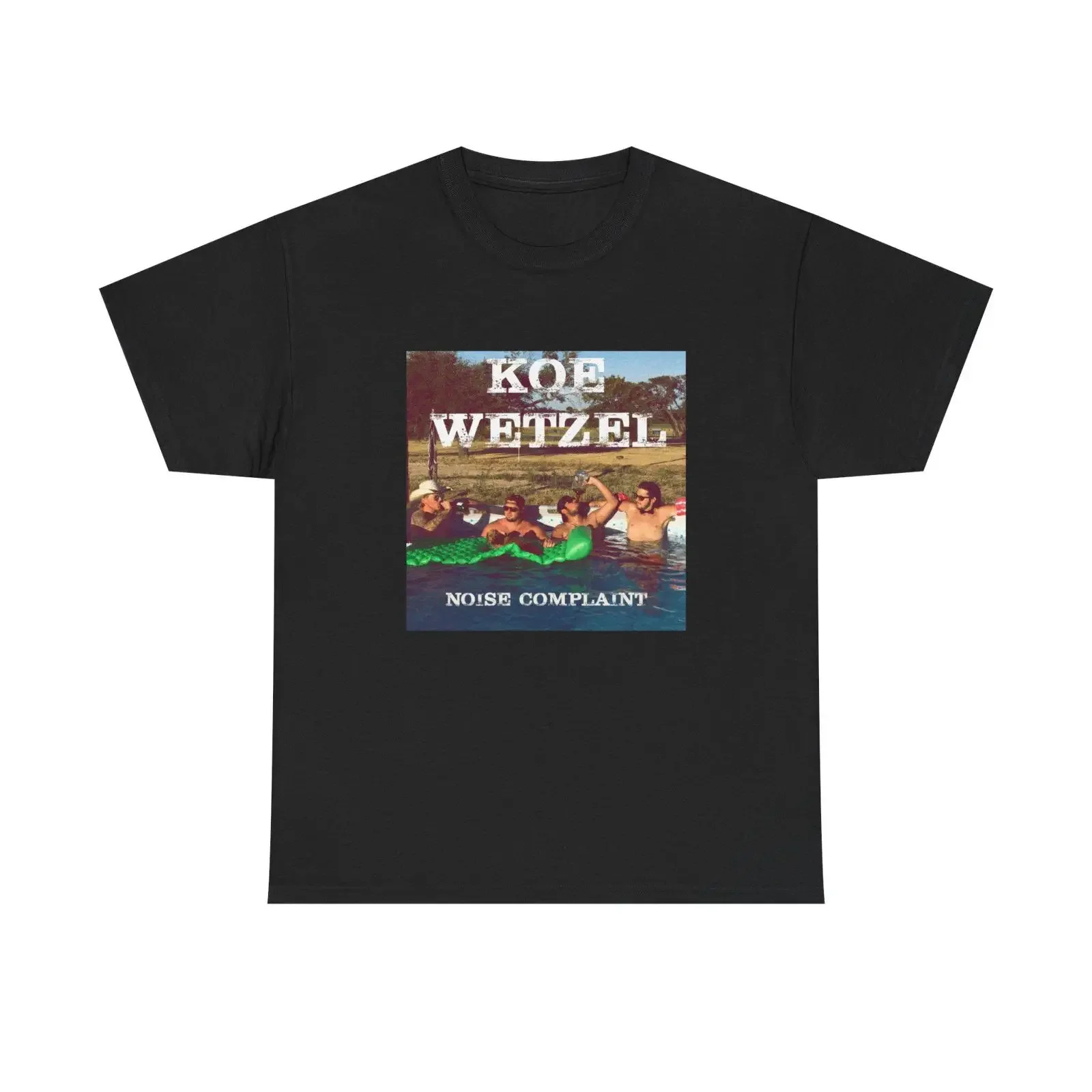 Koe Wetzel Noise Complaint Premium T shirt vintage Washed graphic designer clothes homme Comfortable Unisex Soft Stretched