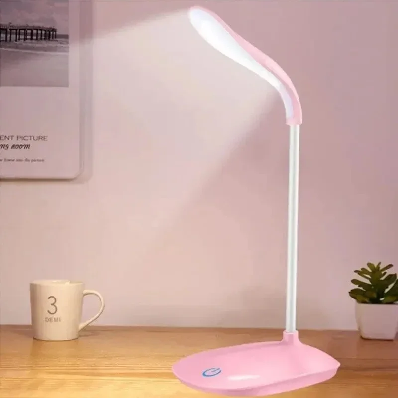 Der Schlafsaal liest die USB-Lade-LED-Lampe, die eine Augenperlen abschützen, drei Gänge, Touch-Dimmer-Lampe