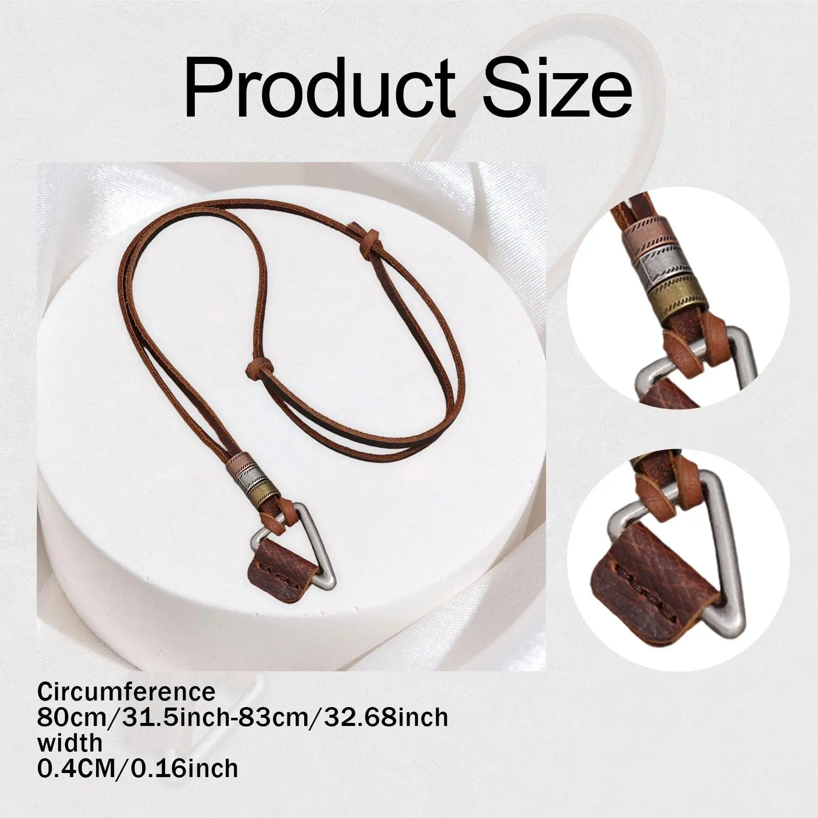 بو الجلود قلادة قلادة فاسق الرجال قلادة لمهنة المهرجان #6