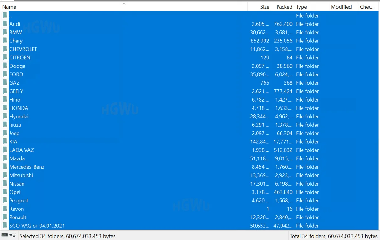 Big Pack ECU Stock Firmware Files of A Huge Kind of Cars Petrol and Diesel Flash files