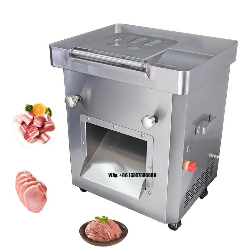 

High Power Electric Meat Slicer Machine Chicken Shredding Slicing Equipment Home Use Beef Slicing Machine