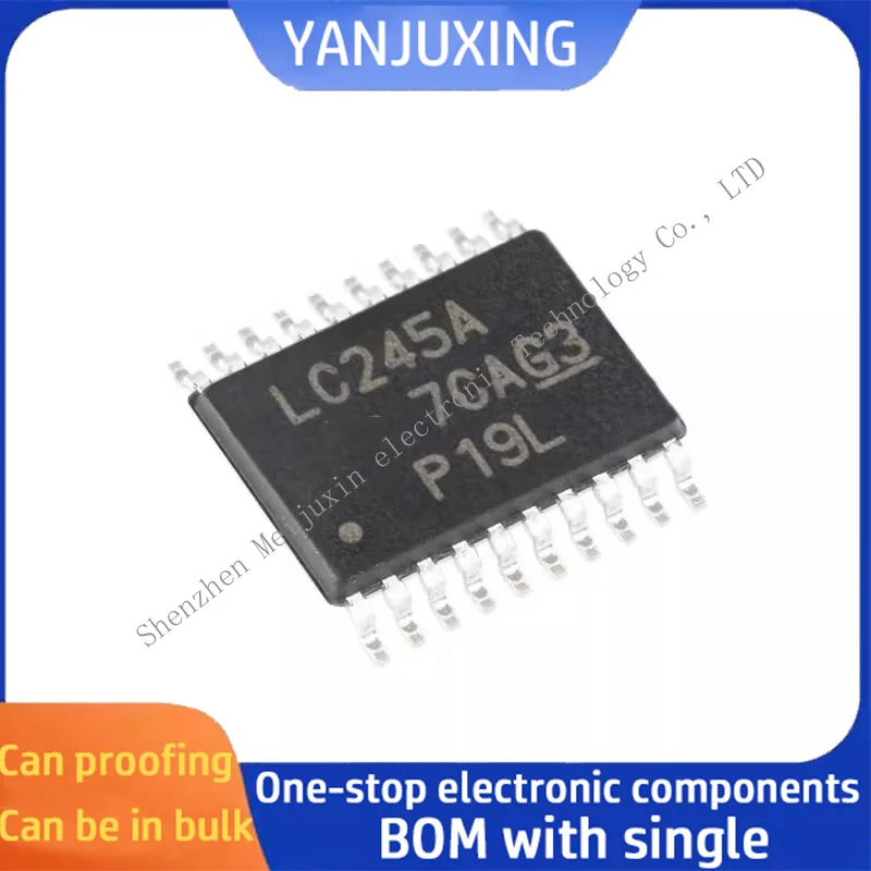 

5pcs/lot SN74LVC245APWR Screen printing LC245A TSSOP20 Three state output eight bus transceiver chip