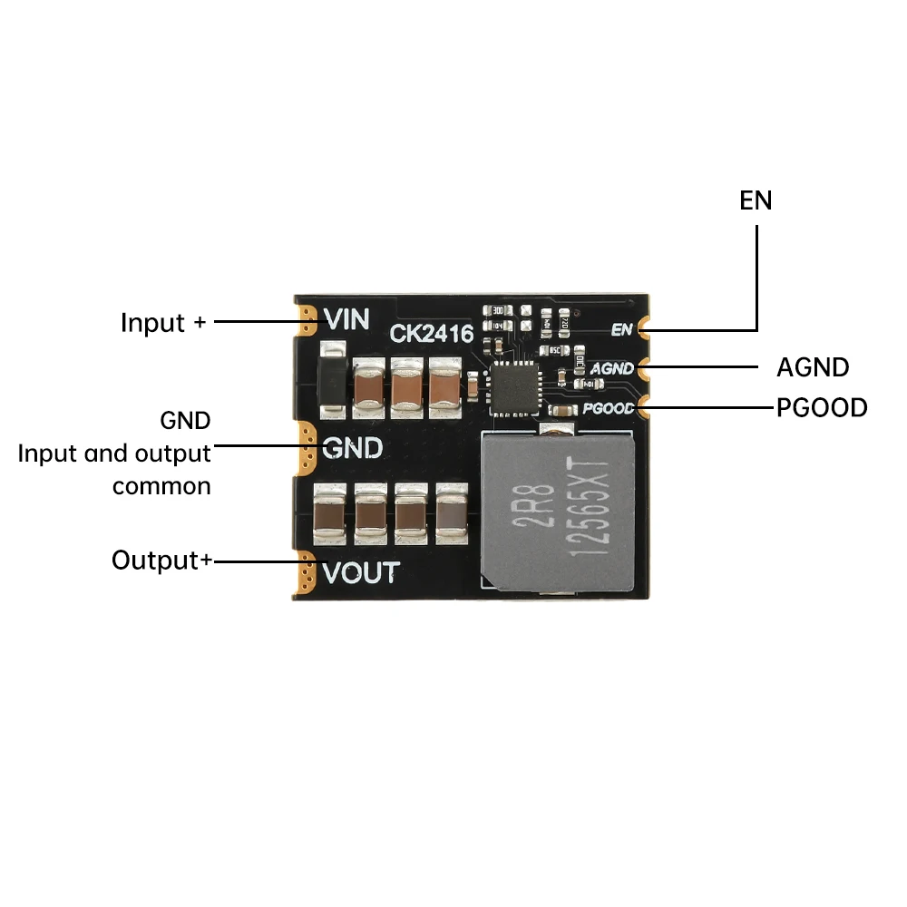 DC-DC step-down áram Modul DC6~24V hogy 5V16A DC15~24V hogy 12V12A Piperkőc Modul áram Adapter vel Széltében Hőfok védelem