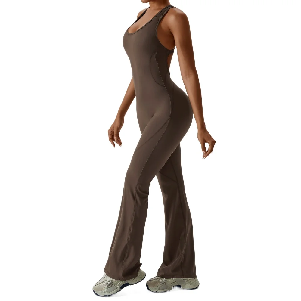 Tuta da yoga solida Tuta intera Tuta da fitness Abbigliamento da allenamento per donna Abbigliamento sportivo Set per sollevamento glutei da donna Abbigliamento sportivo