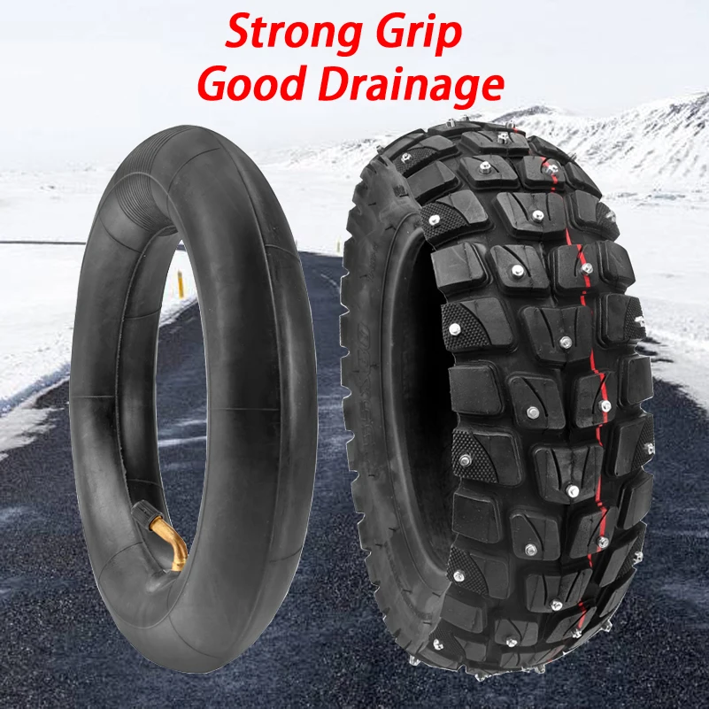 

255x80 Tire Inner Tube Outer Tyre for Electric Scooter Zero 10x Dualtron KuGoo M4 Upgrade 10 Inch 10x3.0 80/65-6 Snow tires