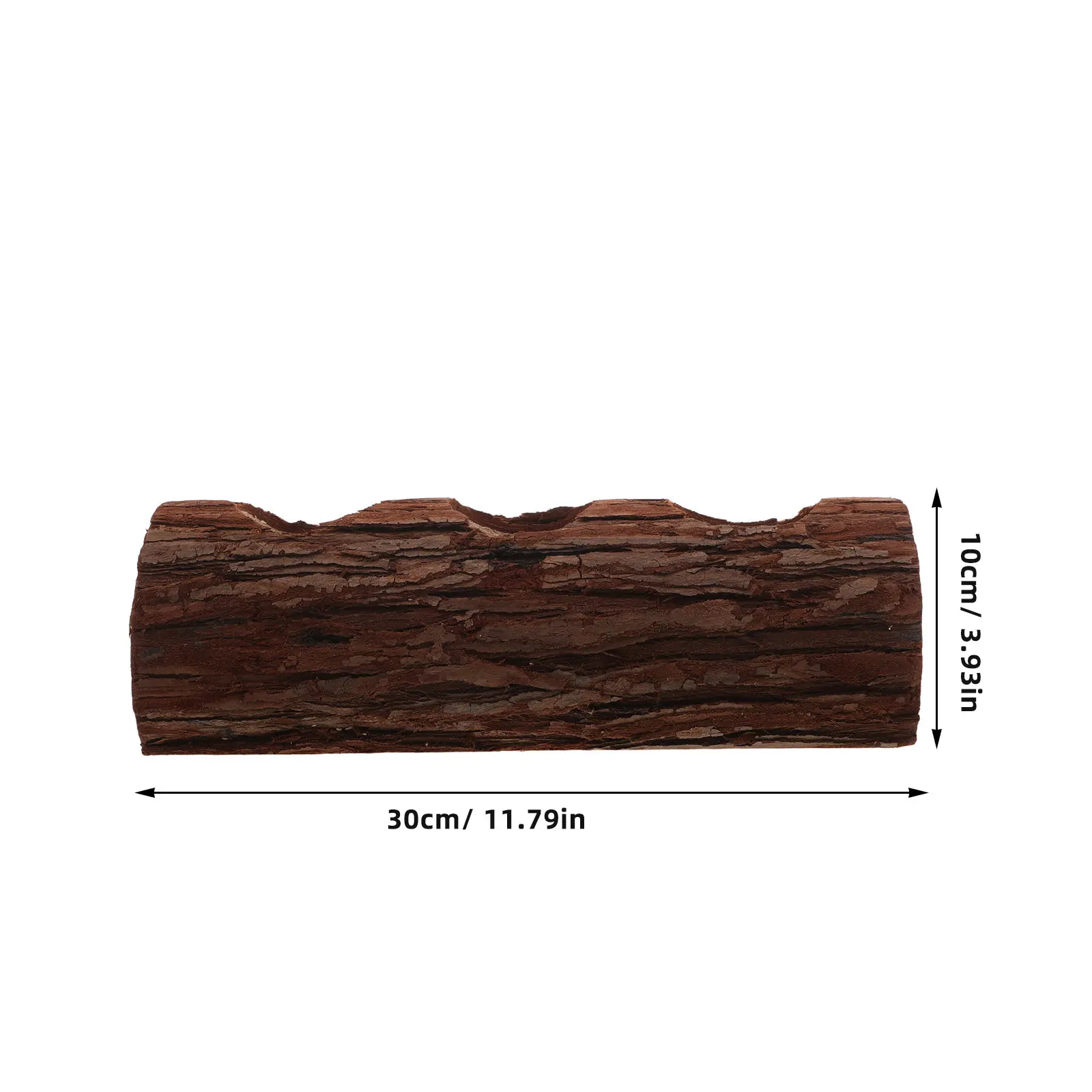 Natural Wood Planter Pot Rustic Trough Flowerpot for Succulents Indoor Outdoor Garden Decor Wooden Handmade Artistic Bonsai