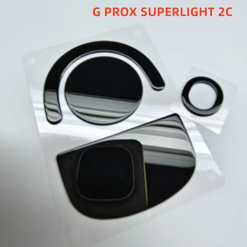 Glass material mouse pads, suitable for Logitech G PRO X SUPERLIGHT 2C wireless mouse, custom rounded-edge mouse