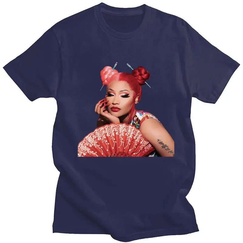 Nicki Minaj Red Buby Da Sleeze Graphic T Shirt Vintage Hip Hop Casual T-Shirt Men Women Cotton Oversized Popular Street T-shirts