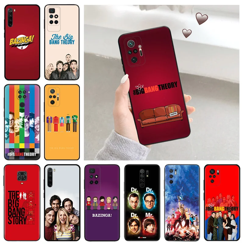 Silicone Soft Phone Case for Redmi 9c 9a 9i a1 a2 Plus k60 k60e k50 k40 Note 9 Pro 9s 9t 8 8t 7 mi cc9 The Big Bang Theory Cover