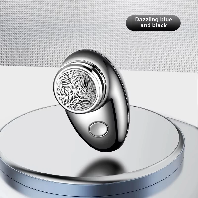 

061 men's electric shaver, rechargeable, waterproof, mini portable electric facial shaver, outdoor travel beard trimmer