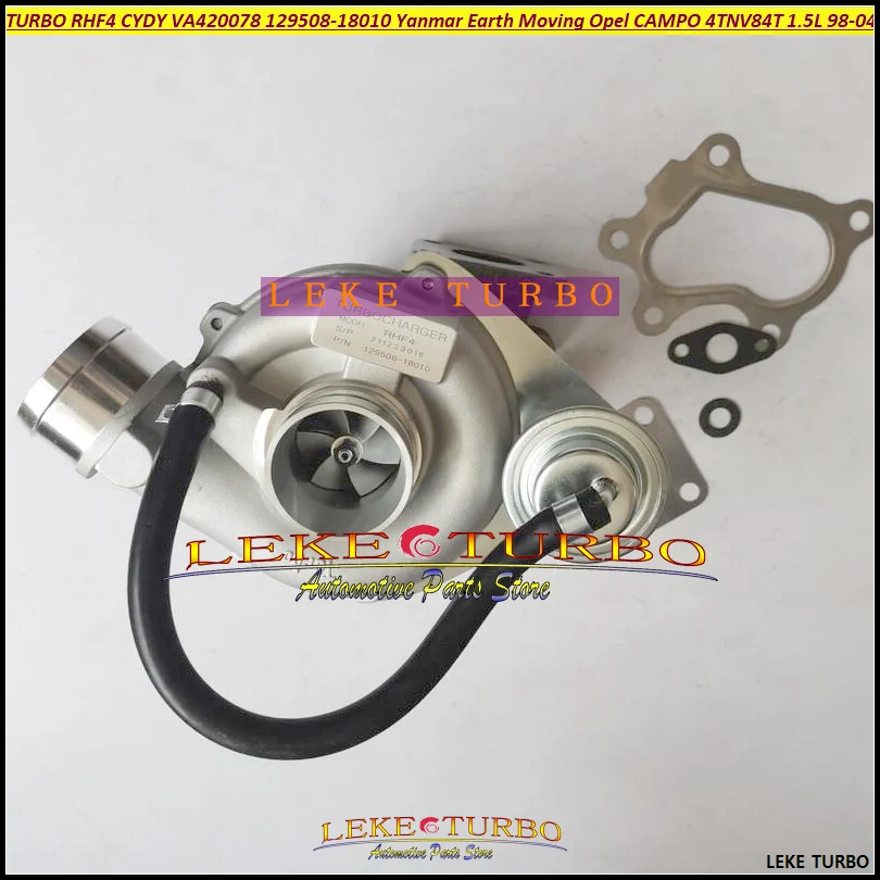 Turbo RHF4 VA420078 CYDY 129508-18010 129508-18020 VA420078 CYDY For Yanmar Earth Moving Gen Set Marine 4TNV84T 1.5L