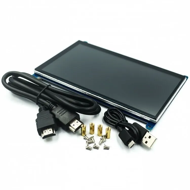 7 inch LCD display 2/3/4 generation B compatible raspberry PI 41024*600 HDMI