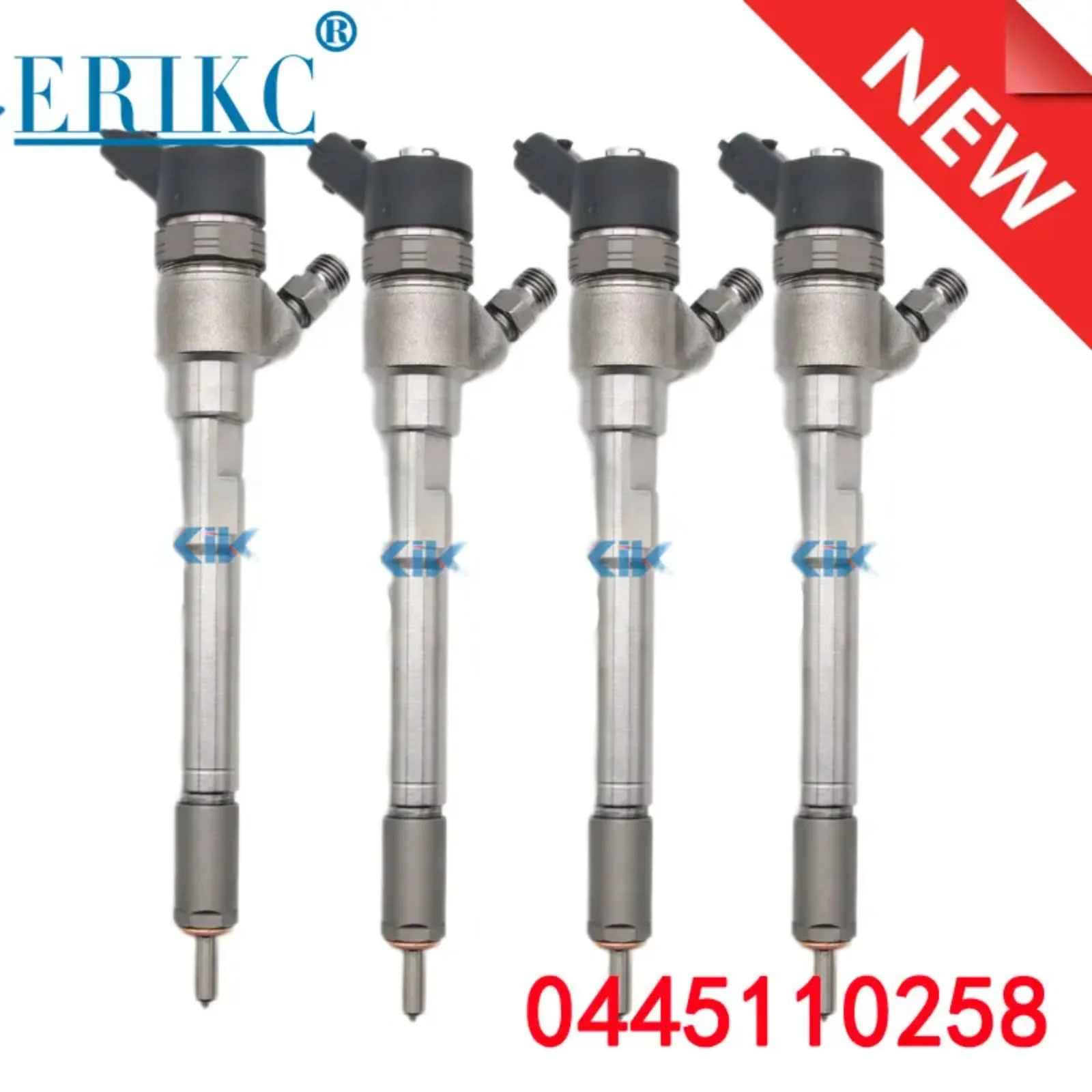 

4PCS 3380027400 0445110258 New Diesel CR Fuel Injector 0 445 110 258 for HYUNDAI KIA 33800-27400 Nozzle 0445 110 258